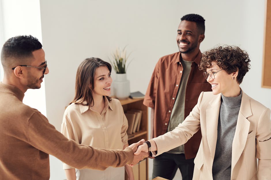 Photo Of People Doing Handshakes